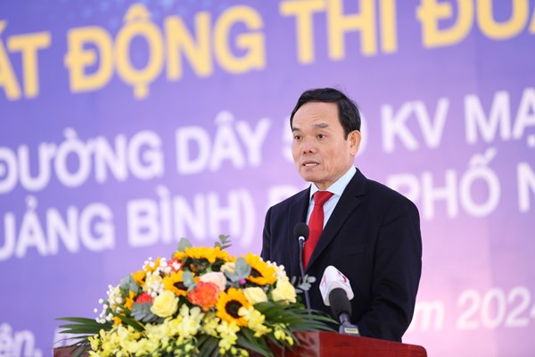 Phát động thi đua Dự án đường dây 500 kV Mạch 3 từ Quảng Bình đến Hưng Yên - Anh 1