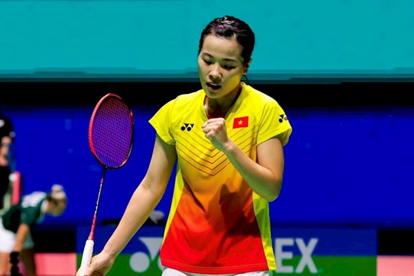 Thuỳ Linh vào tứ kết giải cầu lông Đức mở rộng, tích luỹ thêm điểm Olympic - Anh 1