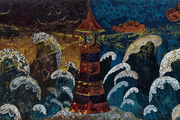 Tranh sơn mài độc đáo ở triển lãm “Giũa: Phong Sắc” - Anh 6