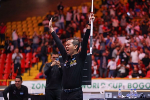Cơ thủ số 1 Việt Nam vô địch World Cup Billiards Bogota - Anh 2