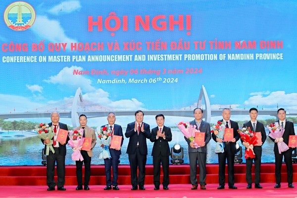 Nam Định công bố Quy hoạch tỉnh thời kỳ 2021-2030, tầm nhìn đến năm 2050 và xúc tiến đầu tư năm 2024 - Anh 7