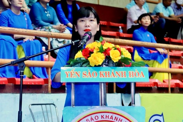 Hội thao nữ cán bộ, công nhân, lao động Công ty Yến Sào Khánh Hòa - Anh 1