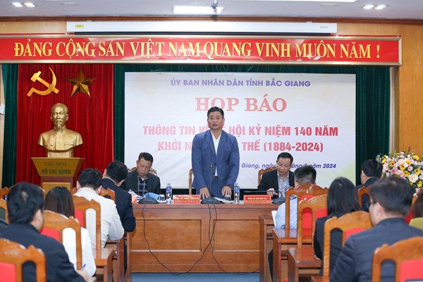 Bắc Giang: Khánh thành nhiều công trình tu bổ đình, đền nhân dịp kỷ niệm 140 năm khởi nghĩa Yên Thế - Anh 1