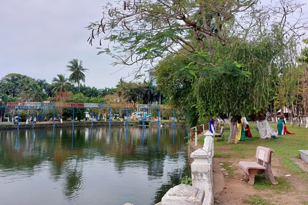 Dự án nâng cấp, cải tạo Công viên 29/3 đang bị “ách tắc” - Anh 1