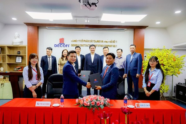 TRACODI và DECOFI ký kết hợp tác chiến lược trong lĩnh vực xây dựng – cơ sở hạ tầng - Anh 1