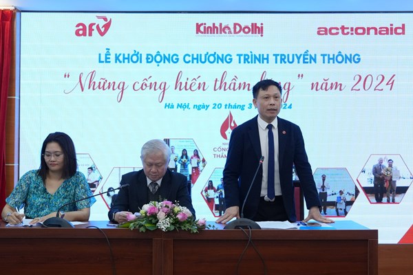 Khởi động chương trình “Những cống hiến thầm lặng” 2024 - Anh 2
