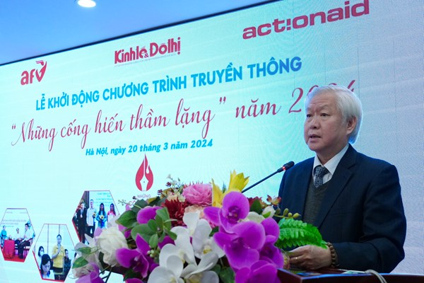 Khởi động chương trình “Những cống hiến thầm lặng” 2024 - Anh 1