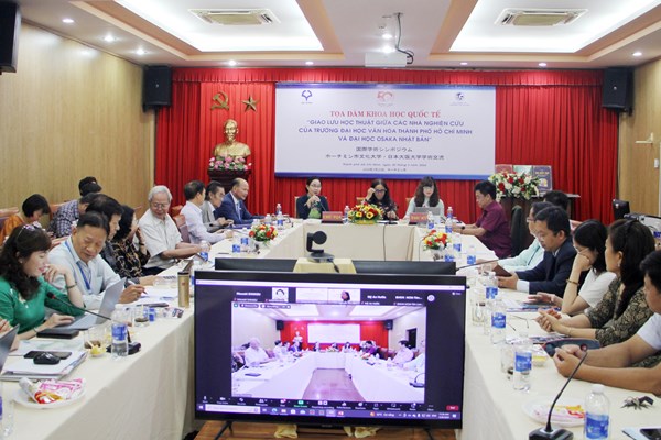 Toạ đàm giao lưu học thuật và văn hoá giữa hai trường đại học Việt Nam và Nhật Bản - Anh 1