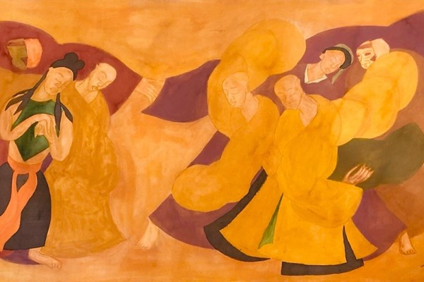 Triển lãm tranh “Nghệ thuật thì dài, thời gian thì chóng qua” - Anh 1
