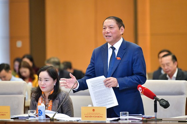 Về công tác quản lý nhà nước thiết chế VHTT: Ủy ban Văn hoá, Giáo dục đánh giá cao tinh thần trách nhiệm và kết quả đạt được của Bộ VHTTDL - Anh 1