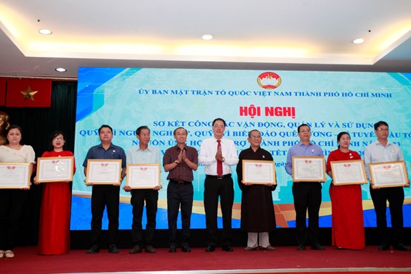 TP.HCM: Đa dạng các nội dung chăm lo từ nguồn Quỹ “Vì người nghèo”, “Vì biển, đảo quê hương” - Anh 1