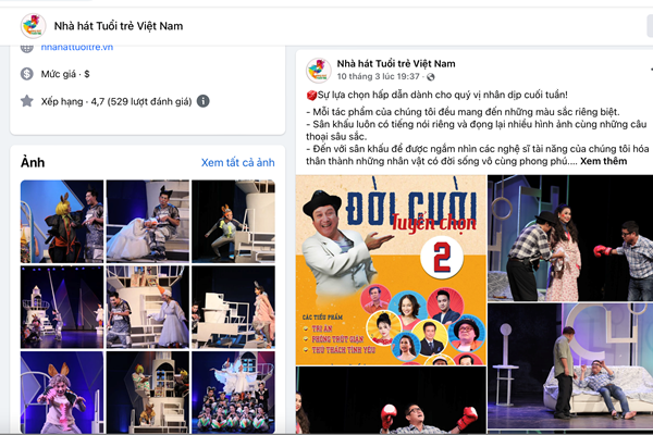 Sân khấu chuyển mình nhờ công nghệ - Anh 3
