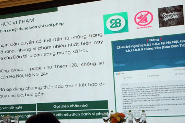 Vi phạm bản quyền báo chí đang diễn ra nhức nhối - Anh 1