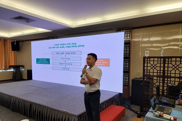 Tập huấn thực hiện trách nhiệm mở rộng của nhà sản xuất, nhập khẩu theo Luật Bảo vệ môi trường - Anh 2