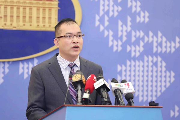 Yêu cầu các bên liên quan tôn trọng chủ quyền của Việt Nam đối với quần đảo Trường Sa - Anh 1