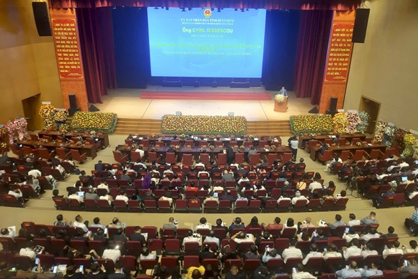 Bình Định phải chấp nhận và nghĩ đến khái niệm cạnh tranh giữa các địa phương trong khu vực - Anh 2