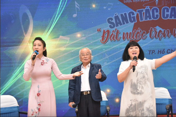 Sơ kết đợt 1 cuộc vận động sáng tác ca khúc chủ đề “Đất nước trọn niềm vui” - Anh 1