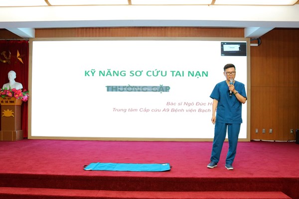 Sơ cứu đúng cách sẽ cứu giữ được sinh mạng cho người bệnh - Anh 1