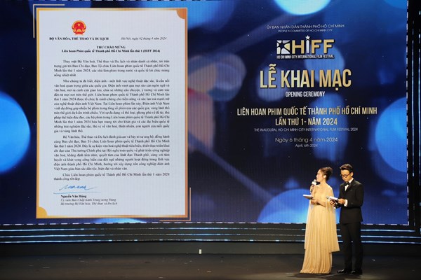 Khai mạc Liên hoan phim quốc tế TP.HCM lần thứ nhất - Anh 3