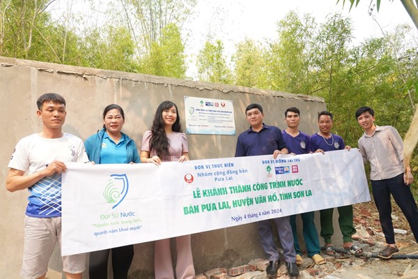 Nước sạch cho phụ nữ và trẻ em Sơn La - Anh 1