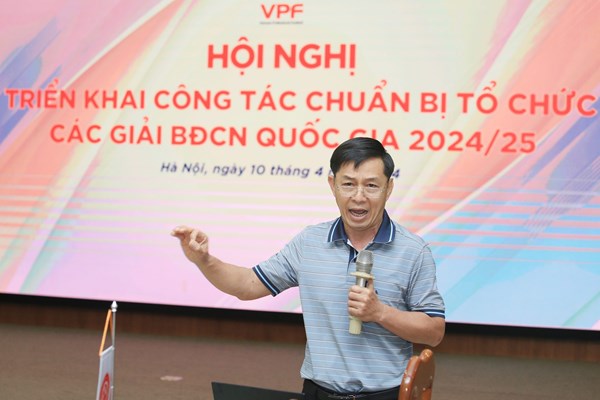 Hội nghị triển khai công tác tổ chức các giải bóng đá chuyên nghiệp quốc gia 2024/2025 - Anh 3