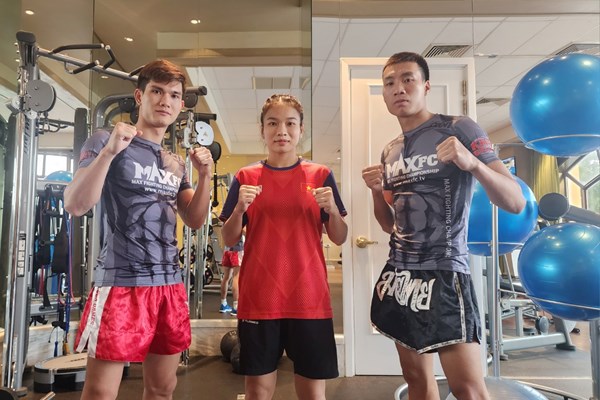 Các nhà vô địch SEA Games tích cực chuẩn bị cho MAXFC 26 - Anh 1