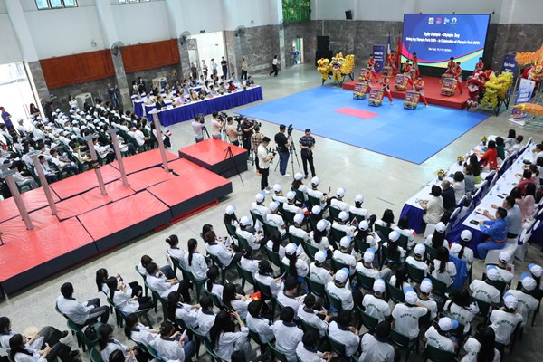 Tổ chức Ngày Olympic hưởng ứng Olympic Paris 2024 - Anh 3