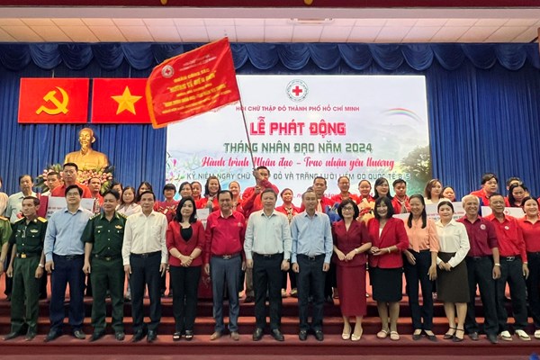 TP.HCM phát động Tháng nhân đạo năm 2024 - Anh 2