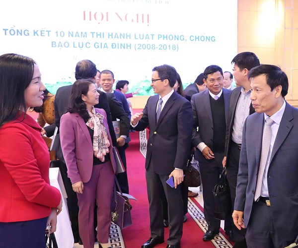 Hội nghị Tổng kết 10 năm thi hành Luật phòng, chống bạo lực gia đình - Anh 6