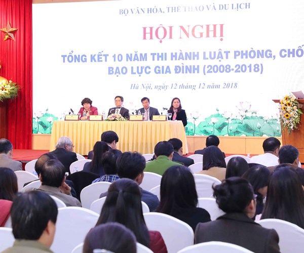Hội nghị Tổng kết 10 năm thi hành Luật phòng, chống bạo lực gia đình - Anh 5