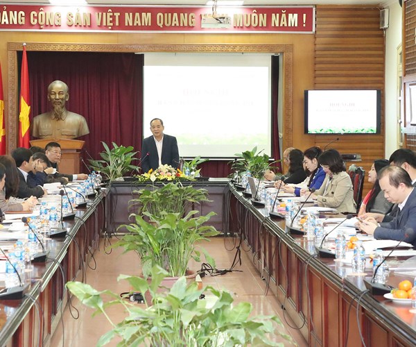 Hội nghị Ban chấp hành Đảng bộ Bộ VHTTDL - Anh 1
