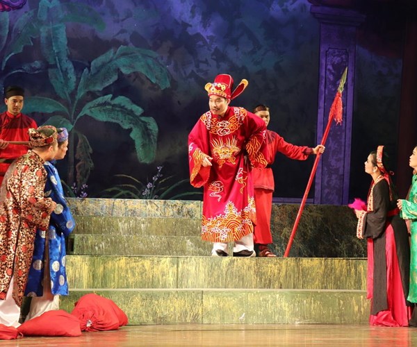 Vở chèo “Quan Đe đè Quan Nẹt” vừa ra mắt đã 