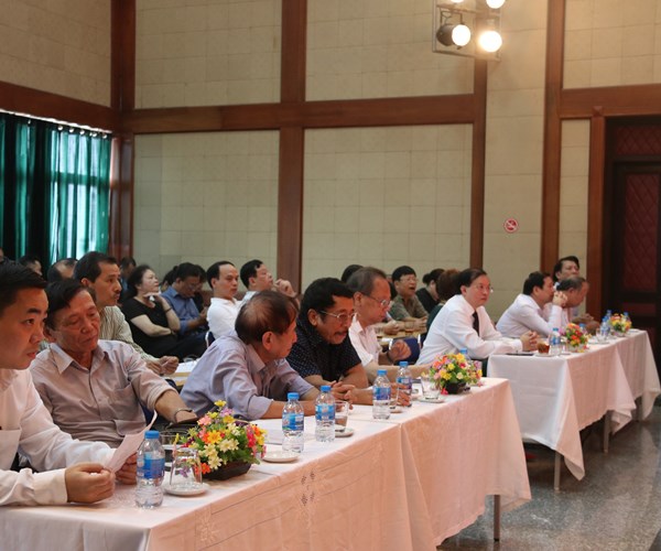 Lễ phát động bình chọn kịch bản văn học kỉ niệm 65 năm Chiến thắng Điện Biên Phủ - Anh 2
