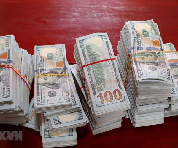 An Giang: Thu giữ 470.000 USD do đối tượng nghi buôn lậu bỏ lại - Anh 1