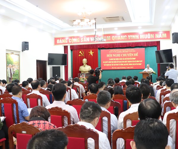 Đảng ủy Bộ VHTTDL:  Hội nghị chuyên đề 