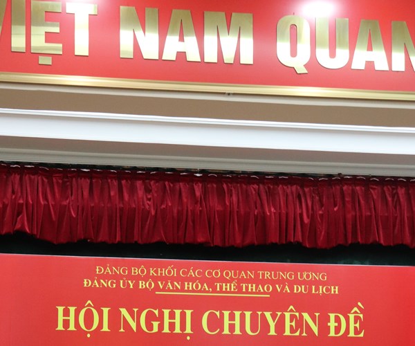 Đảng ủy Bộ VHTTDL:  Hội nghị chuyên đề 