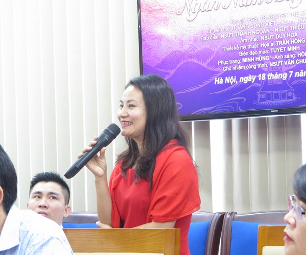 Kịch hát “Ngàn năm mây trắng”: Kết hợp nhiều loại hình sân khấu truyền thống trong một vở diễn - Anh 3