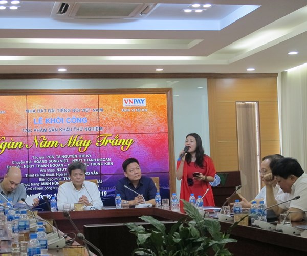 Kịch hát “Ngàn năm mây trắng”: Kết hợp nhiều loại hình sân khấu truyền thống trong một vở diễn - Anh 4