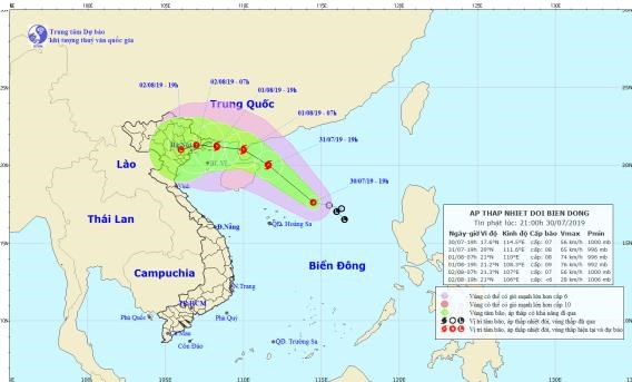 Áp thấp nhiệt đới trên Biển Đông sẽ mạnh lên thành bão, gió giật cấp 10 - Anh 1