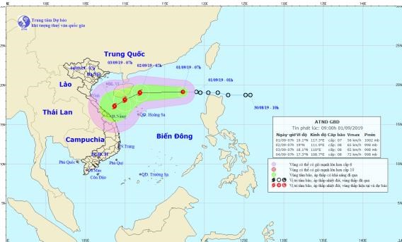 Áp thấp nhiệt đới trên biển Đông gây mưa diện rộng Bắc Bộ và Trung Bộ - Anh 1
