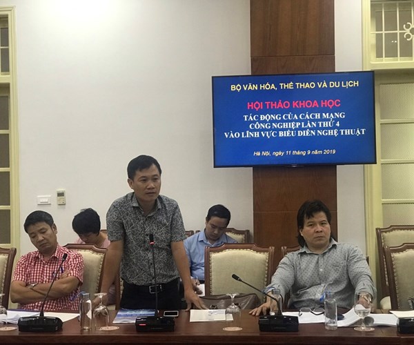 Tận dụng thành tựu cách mạng công nghiệp 4.0 vào nghệ thuật biểu diễn - Anh 3