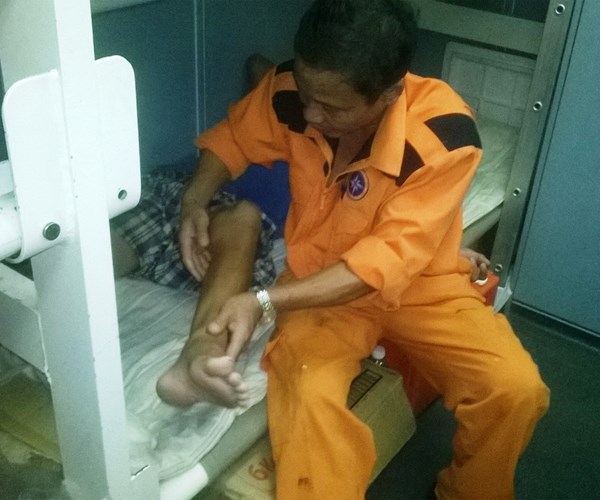 Lần đầu tiên kể “người hùng” giữa biển khơi - Anh 2