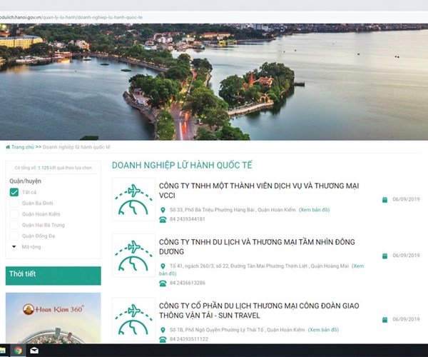 Ứng dụng công nghệ trong hoạt động du lịch: Hà Nội đã làm được gì? - Anh 2