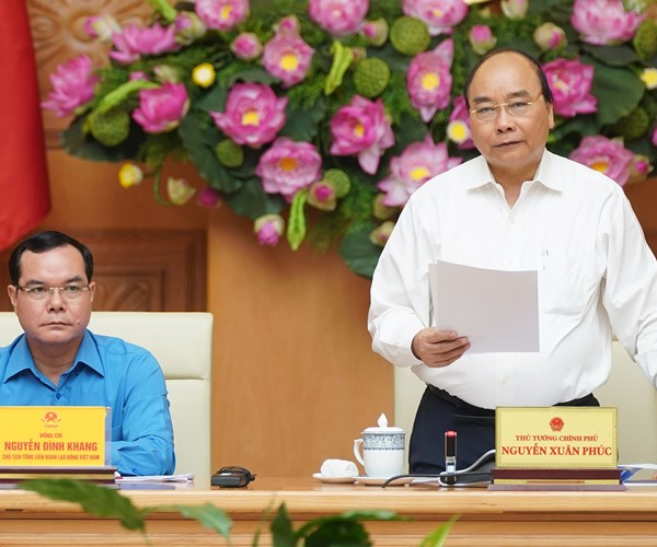 Thủ tướng: Phải lo những vấn đề thiết thực, cụ thể với người lao động - Anh 1