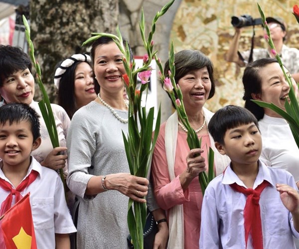 "Ký ức Hà Nội - 65 năm": Tái hiện khí thế hào hùng của dân tộc - ảnh 2