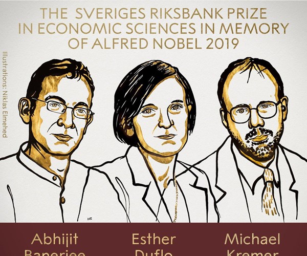 Nobel Kinh tế 2019 vinh danh 3 nhà kinh tế học nghiên cứu về tình trạng nghèo đói - Anh 1