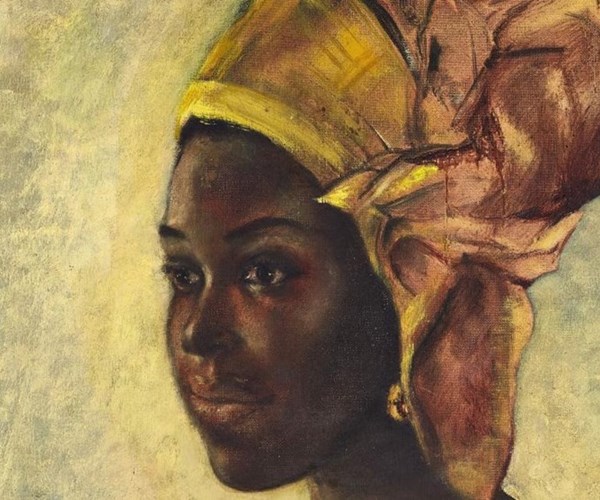 Tranh của danh họa Nigeria bán được hàng triệu USD nhờ Google - Anh 1