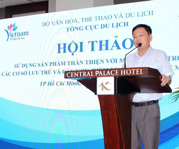 Bộ VHTTDL kêu gọi sử dụng sản phẩm thân thiện với môi trường - Anh 1
