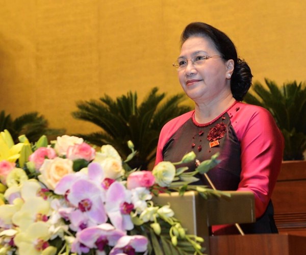 Quốc hội họp phiên bế mạc kỳ họp thứ 8 - Anh 2
