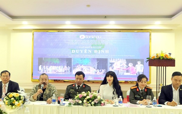 Nhà hát Công an nhân dân ra mắt vở kịch “Duyên định” về quan hệ Việt - Mỹ - Anh 1